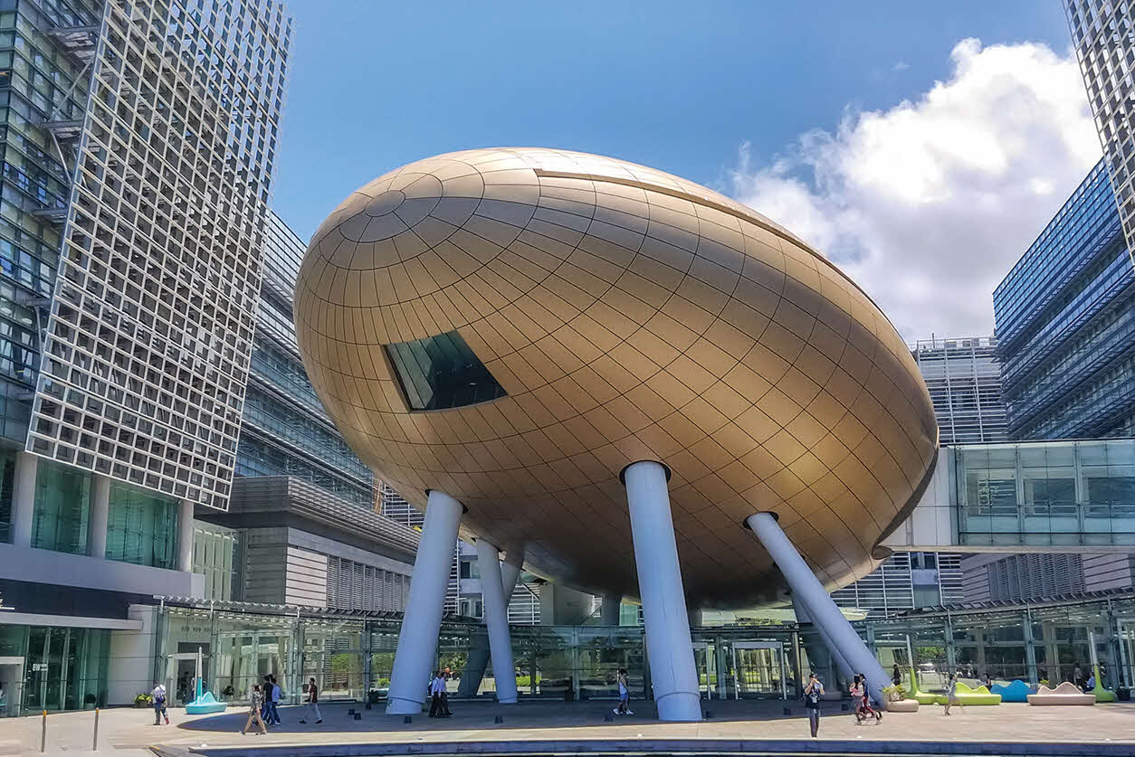 Hong Kong Science and Technology Park as one of the startup hubs