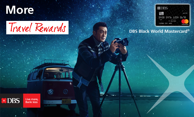 Successfully apply for DBS Black World Mastercard to enjoy welcome offers of up to 80,000 miles