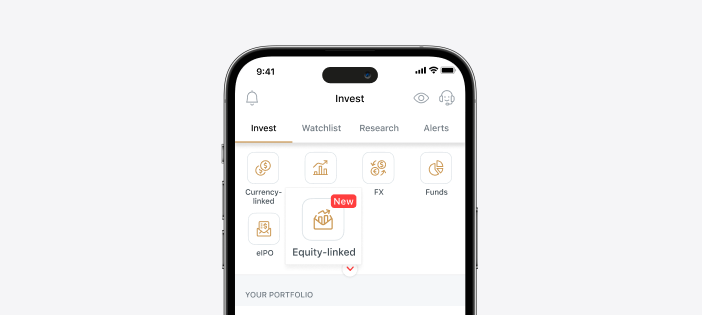 Customise your own equity - linked investment online