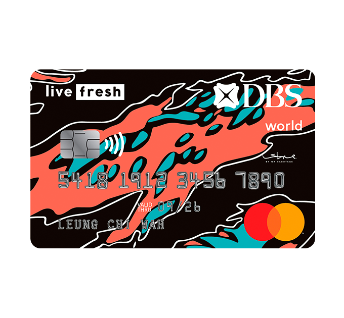 DBS Live Fresh Card