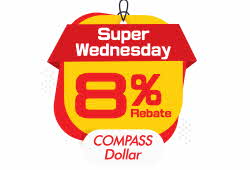 DBS supermarket 8% COMPASS Dollar rebate